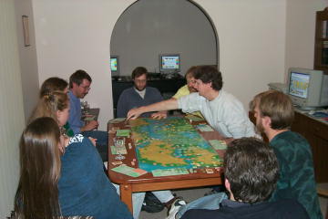 The suspects at play